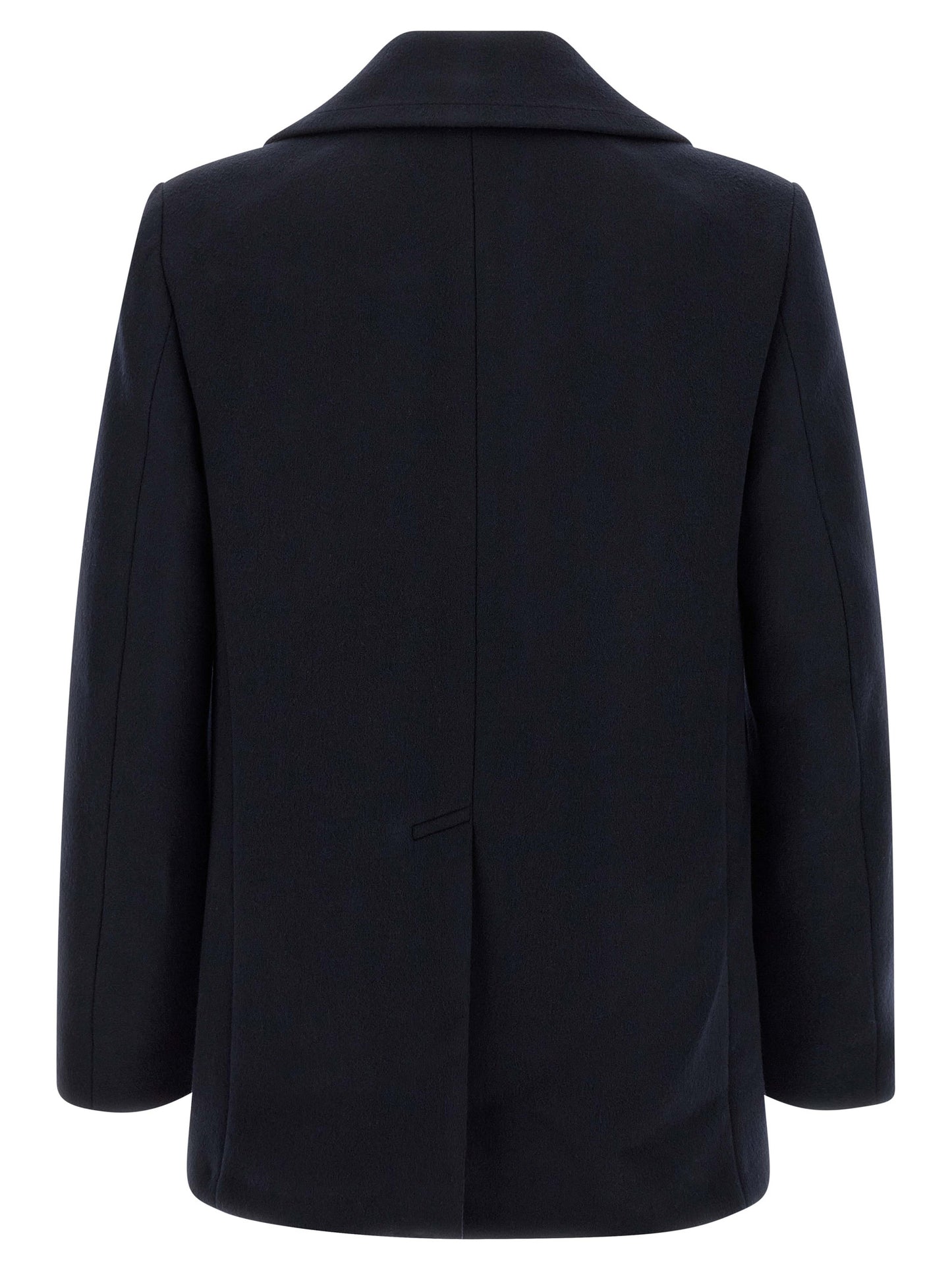 Blue Wool Coat