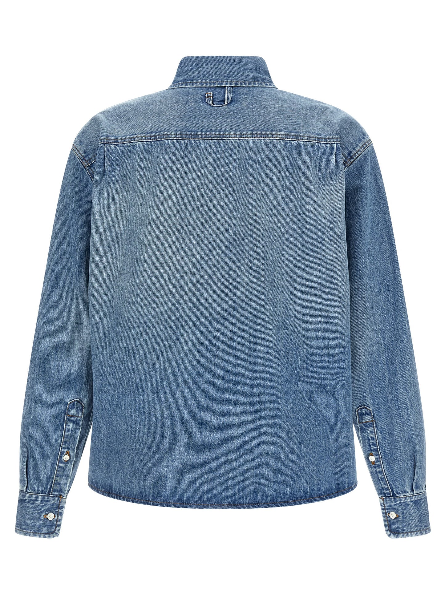 Blue Cotton Blouse