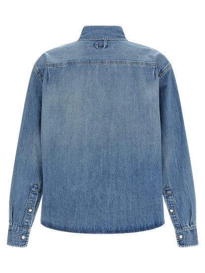 Blue Cotton Blouse