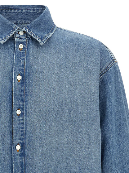 Blue Cotton Blouse