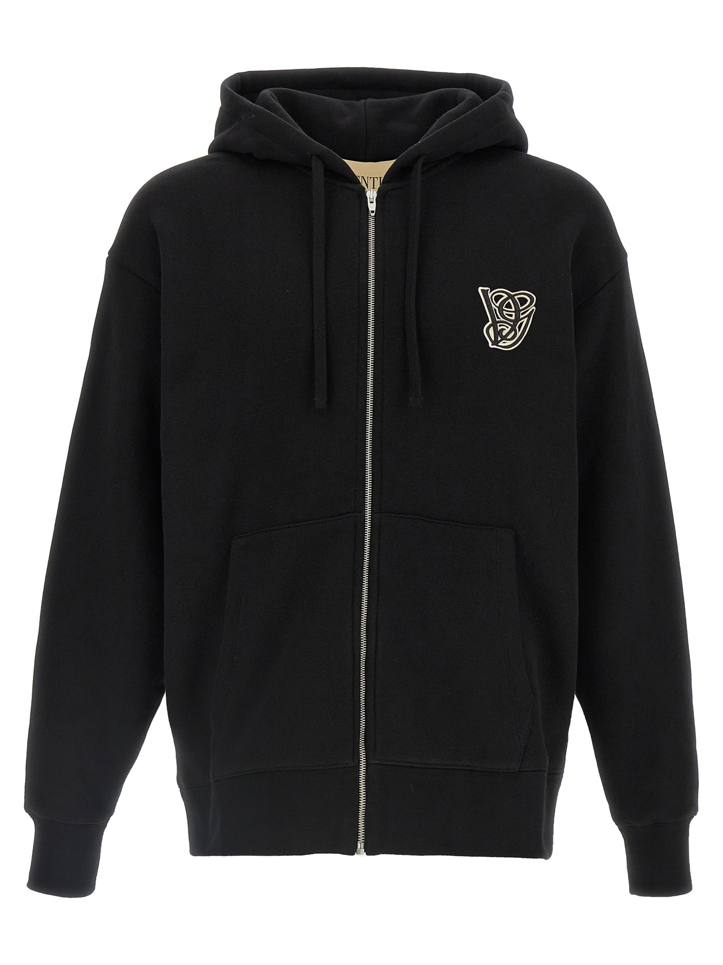 Black Cotton Sweatshirt