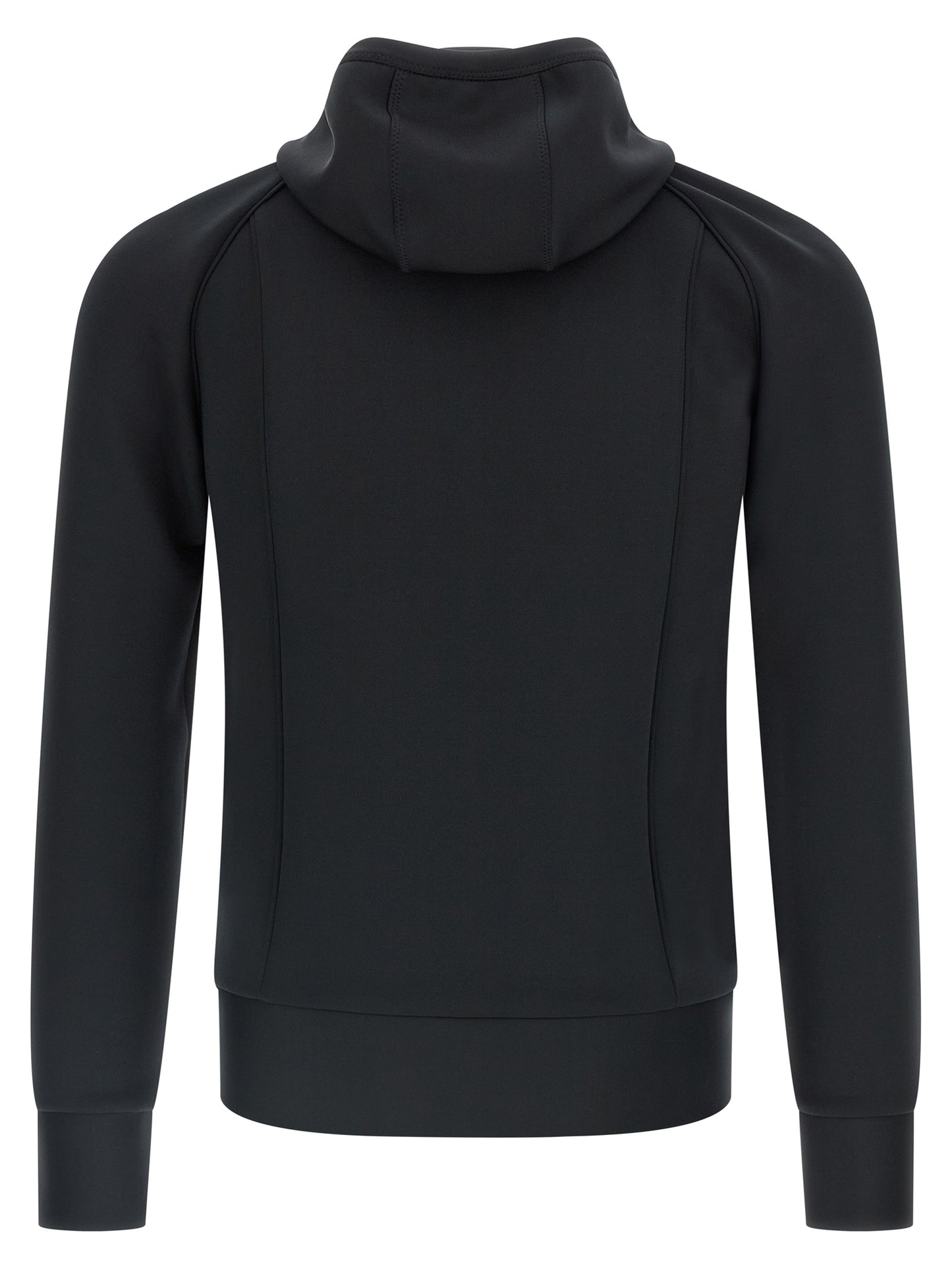 Black Polyester Sweatshirt