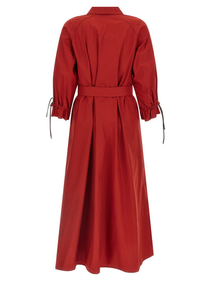 Multicolor Cotton Long Dress