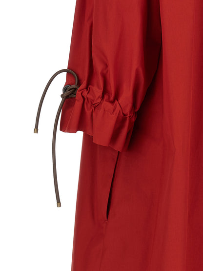 Multicolor Cotton Long Dress