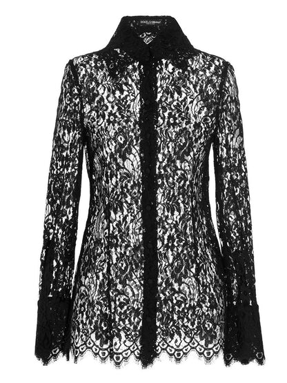 Black Polyamide Blouse