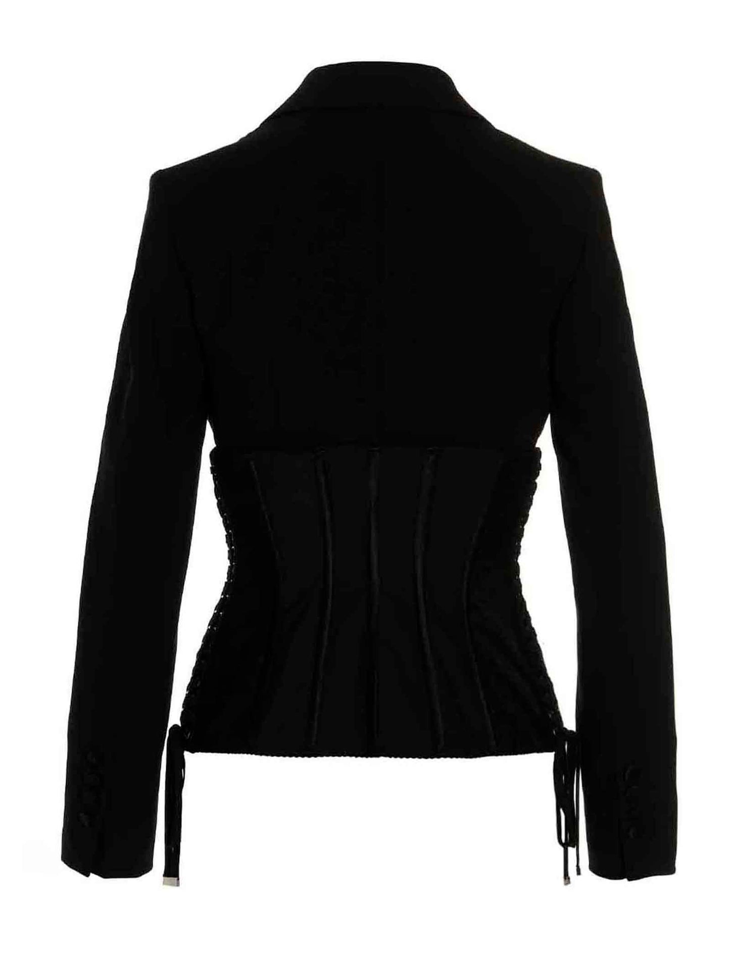 Black Virgin Wool Blazer
