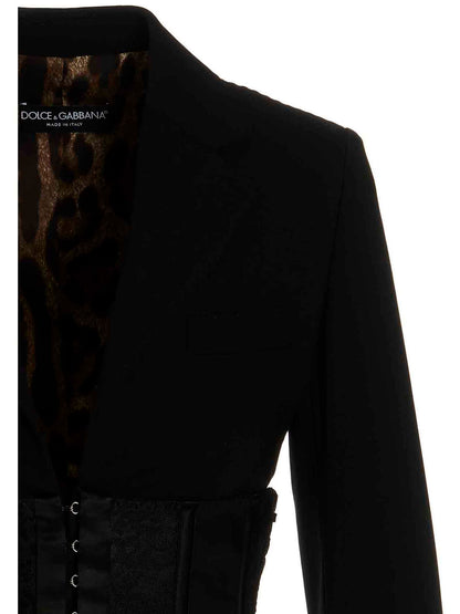 Black Virgin Wool Blazer
