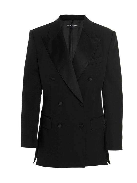 Black Acetate Blazer
