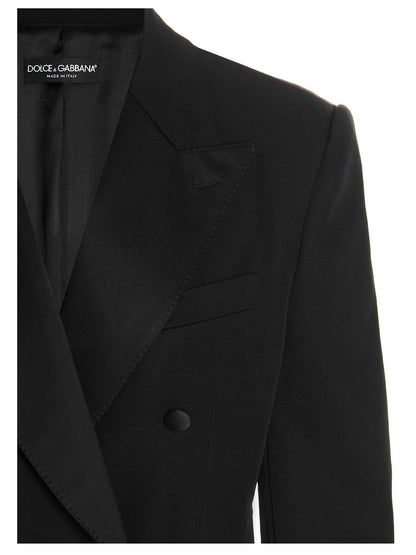 Black Acetate Blazer