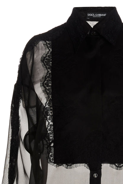 Black Silk Blouse