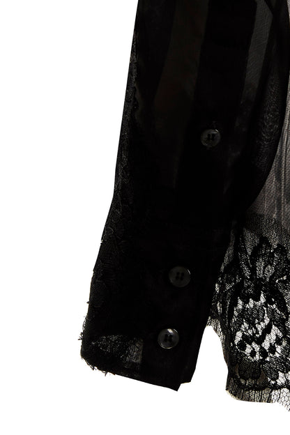 Black Silk Blouse
