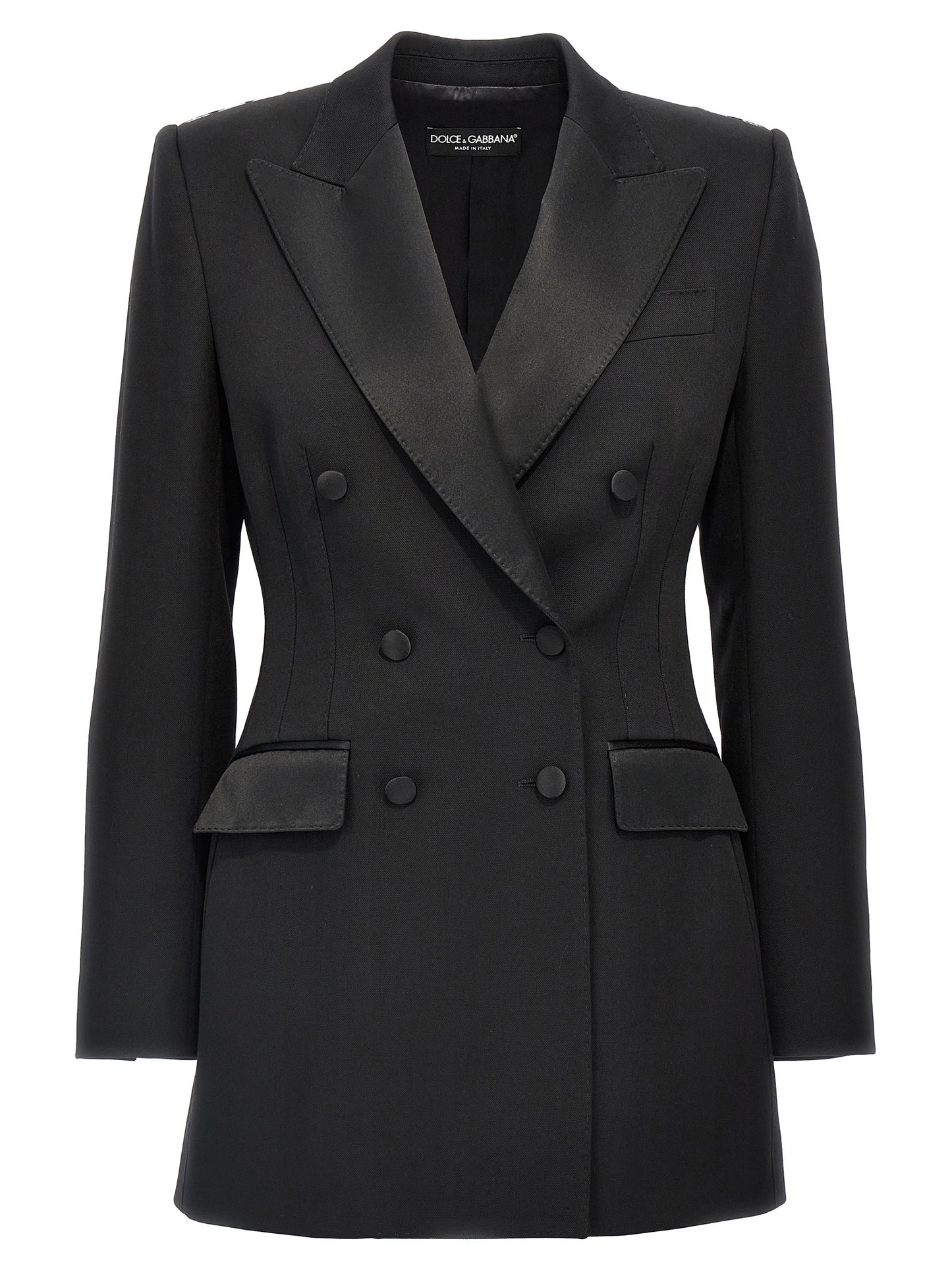 Black Virgin Wool Blazer