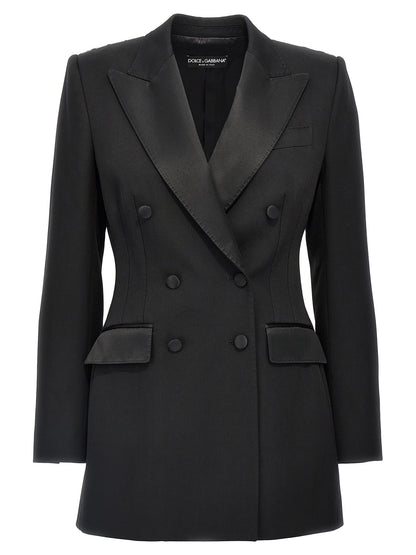 Black Virgin Wool Blazer