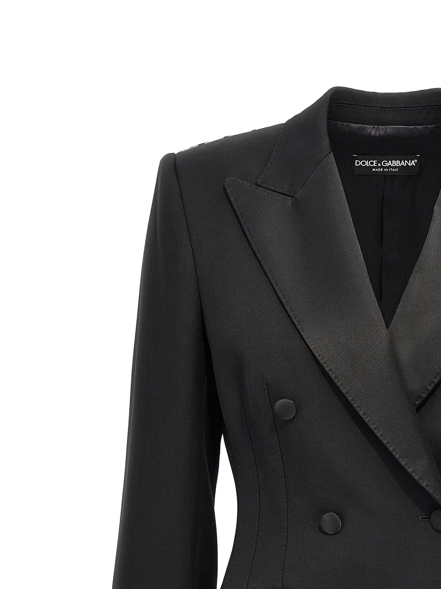 Black Virgin Wool Blazer