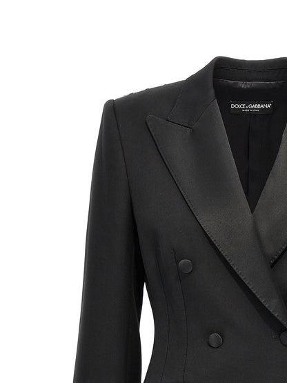 Black Virgin Wool Blazer