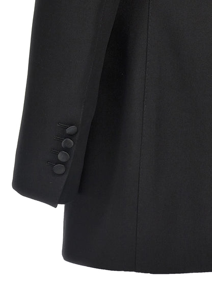 Black Virgin Wool Blazer