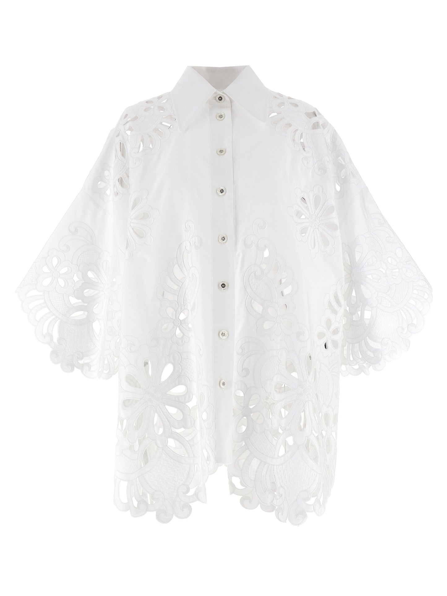 White Cotton Blouse