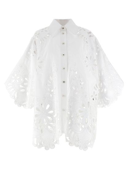 White Cotton Blouse