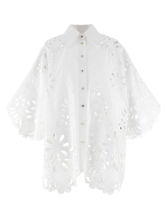 White Cotton Blouse