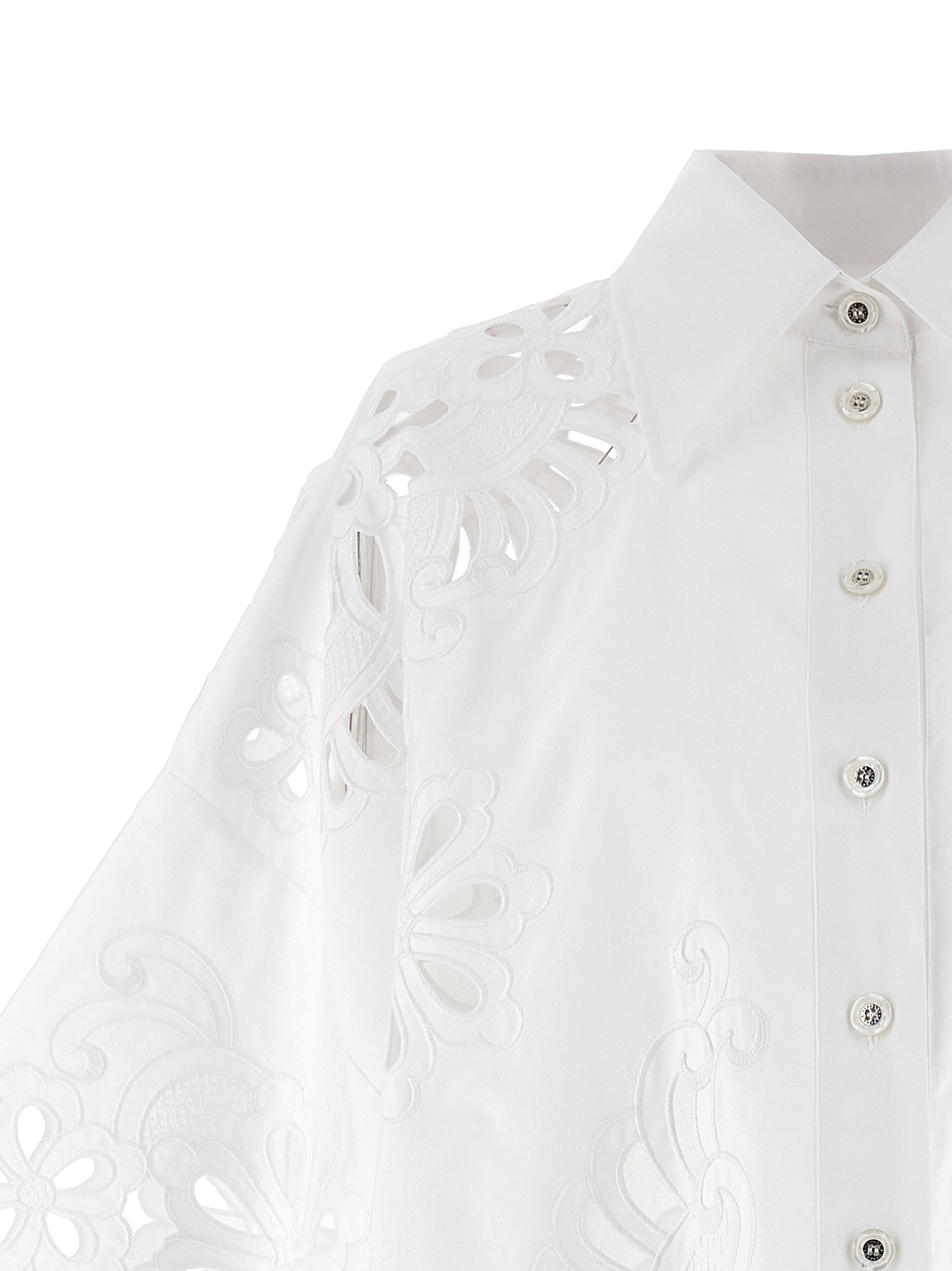 White Cotton Blouse