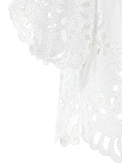 White Cotton Blouse