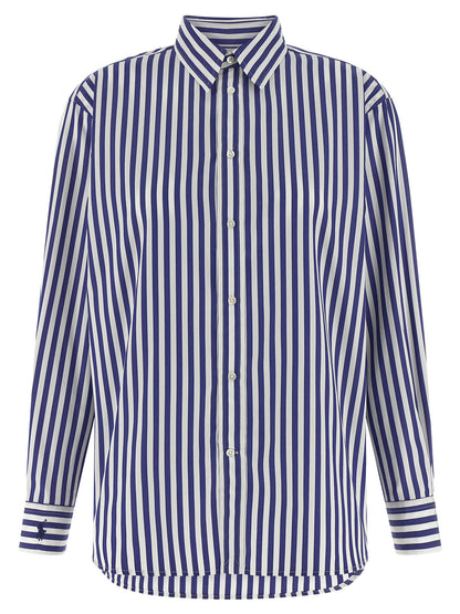 Blue Cotton Blouse