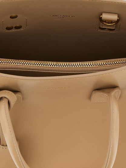 Beige Calfskin Handbag