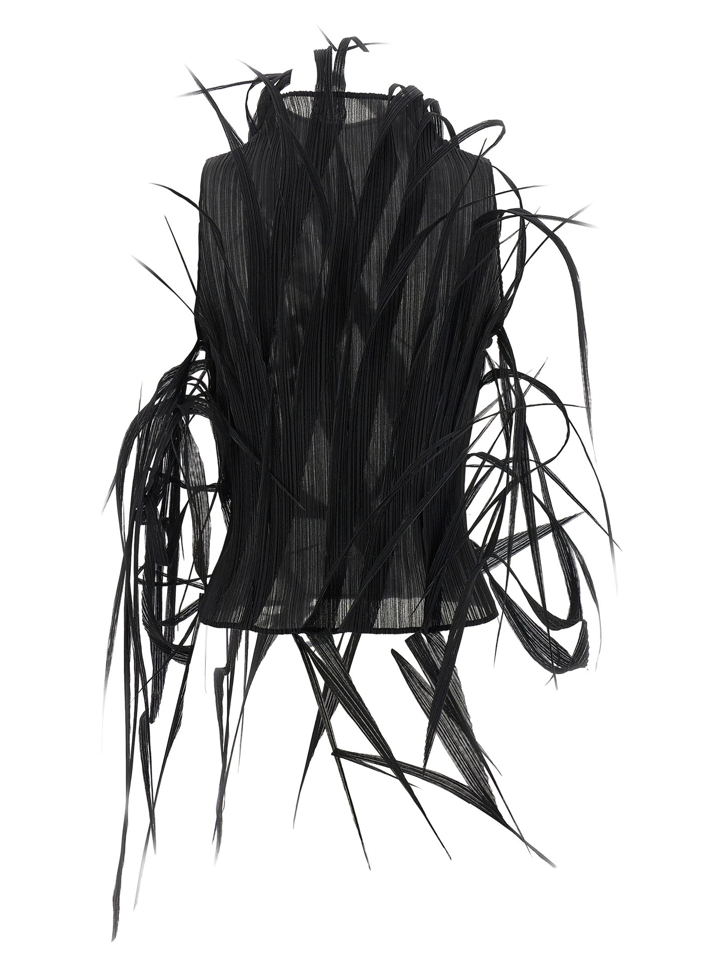 Black Polyester Tank Tops
