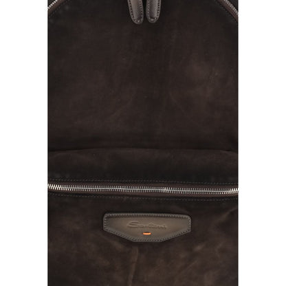 Brown Calf Leather Bos Taurus Backpack