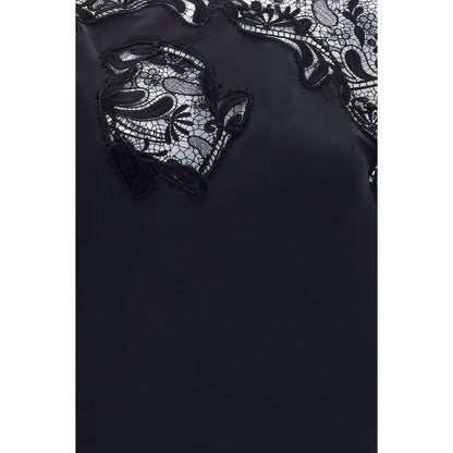 Black Silk Cocktail Dress