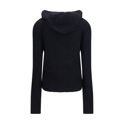 Black Alpaca Vicugna Pacos Hoodie