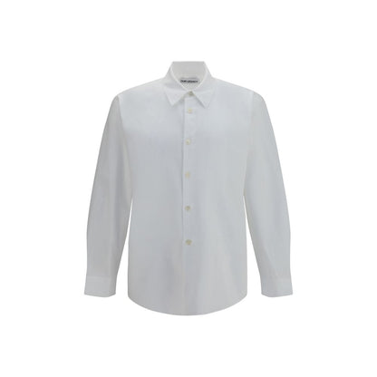 White Lyocell Dress Shirt