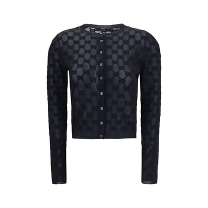 Black Viscose Cardigan