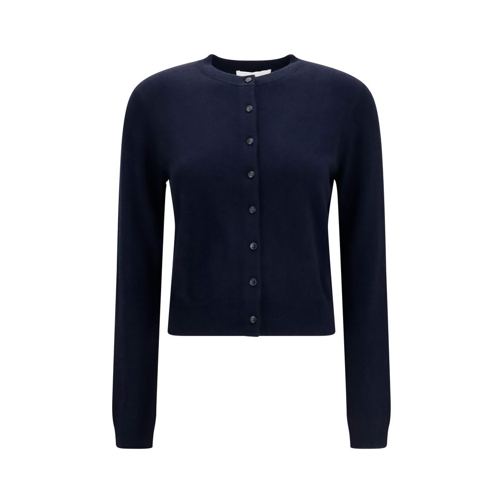 Blue Cashmere Cardigan
