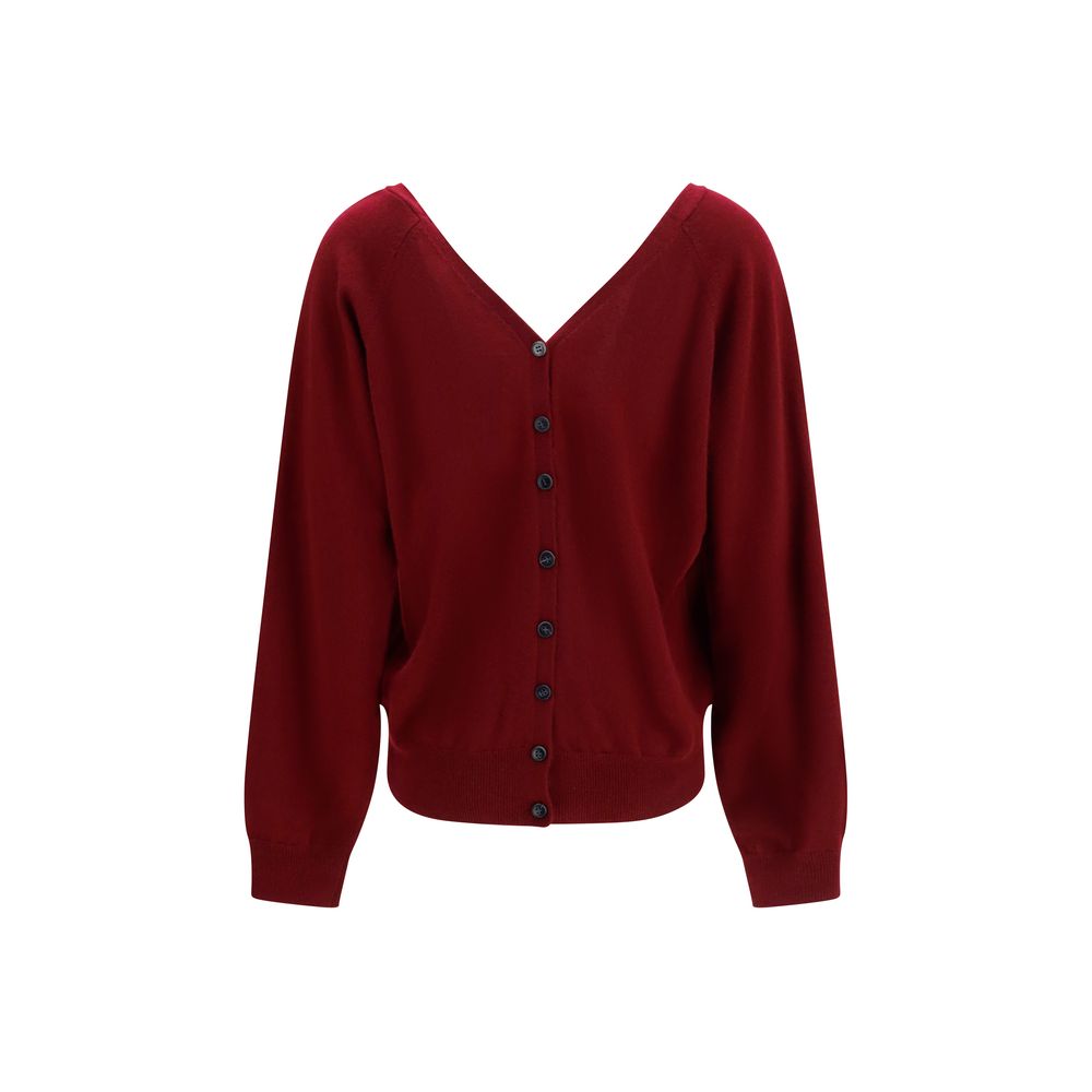 Bordeaux Cashmere Cardigan