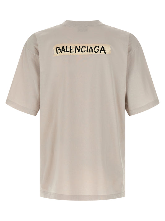 Gray Cotton T-Shirt