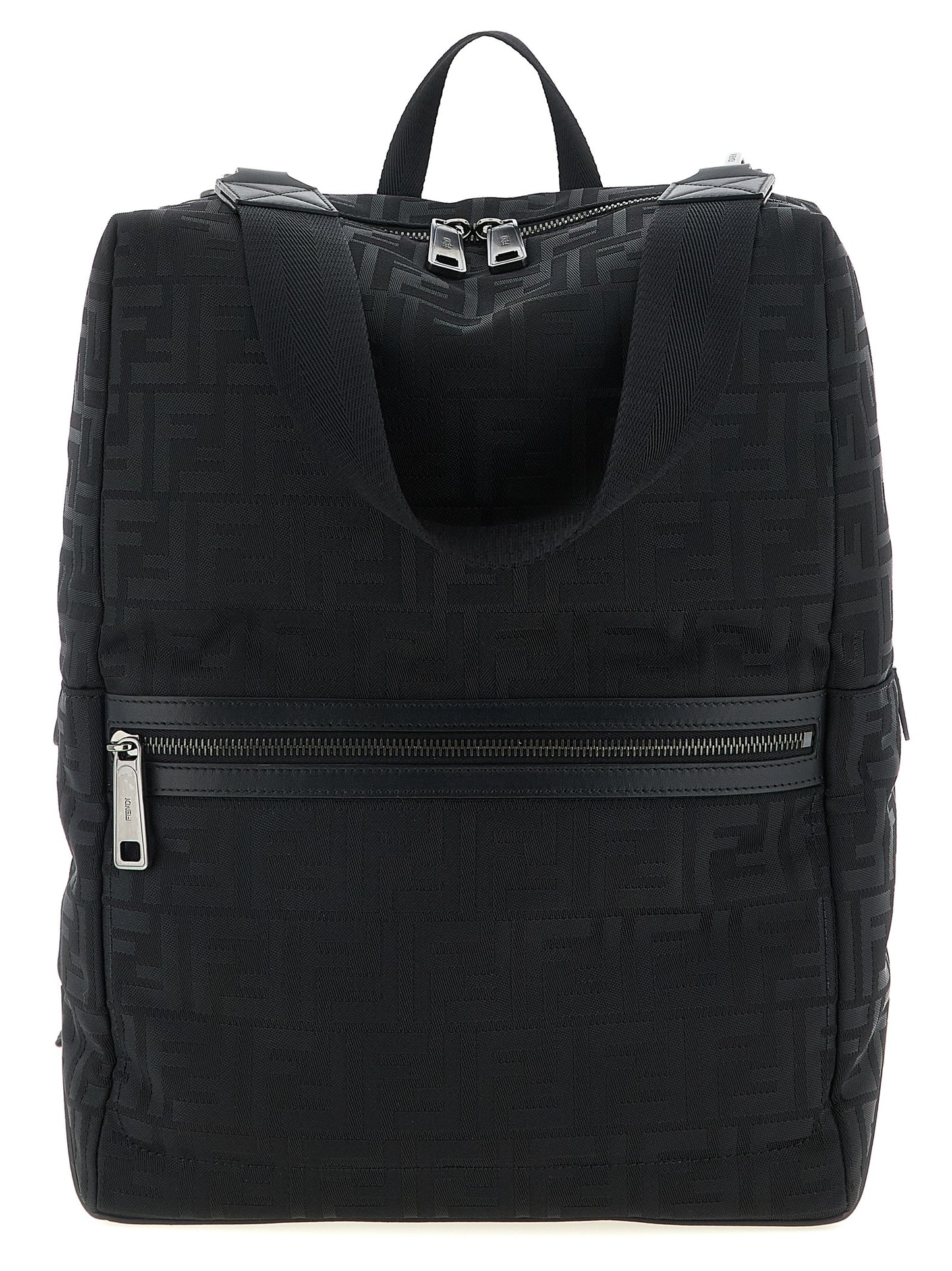 Black Polyamide Backpack