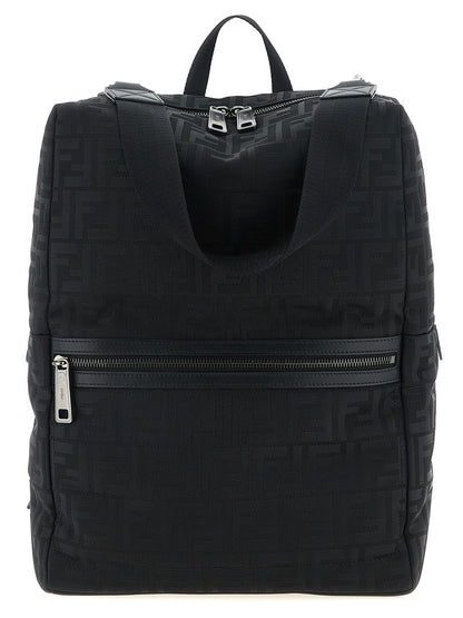 Black Polyamide Backpack