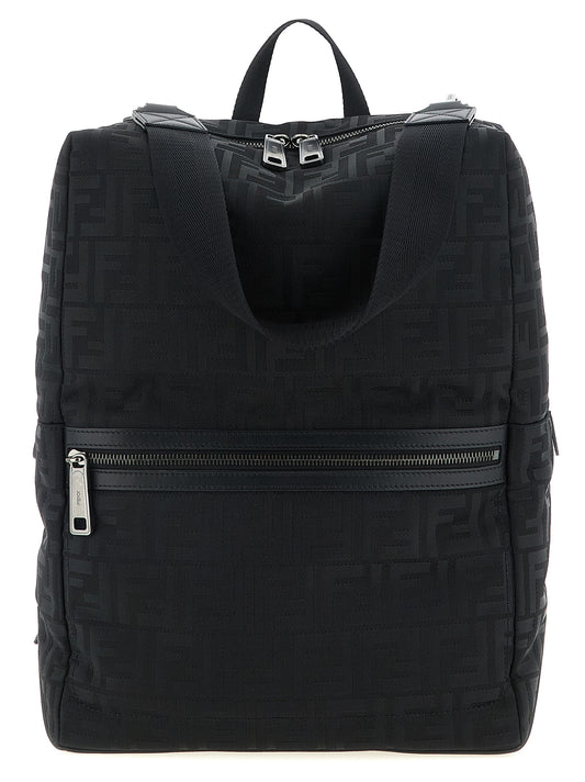Black Polyamide Backpack