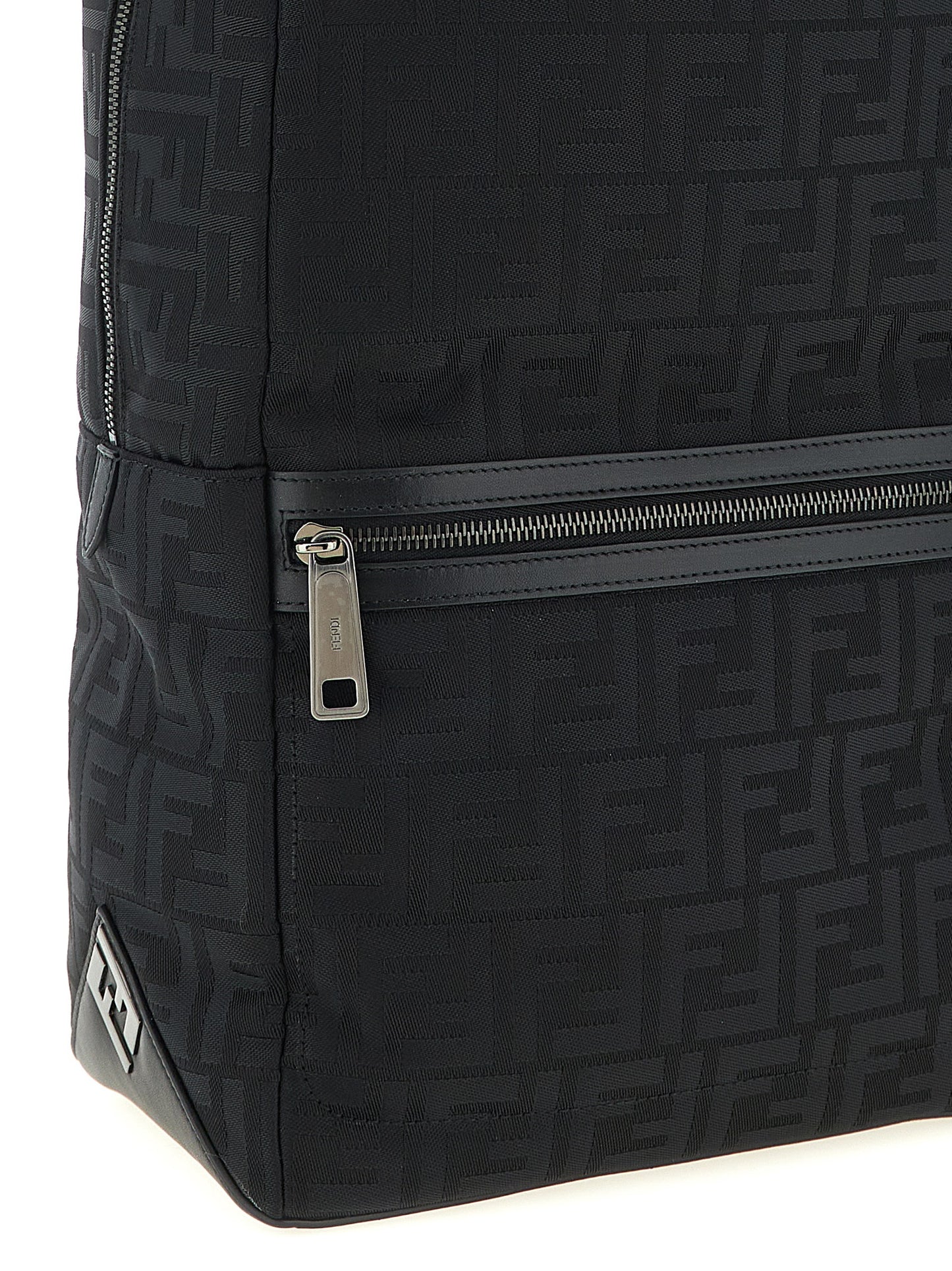 Black Polyamide Backpack