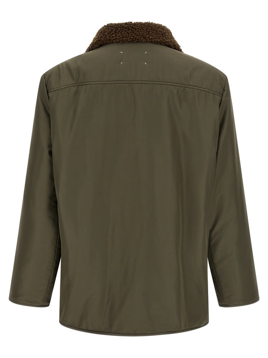 Bicolor Polyester Parka
