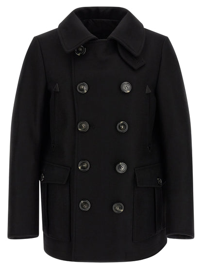 Black Wool Coat
