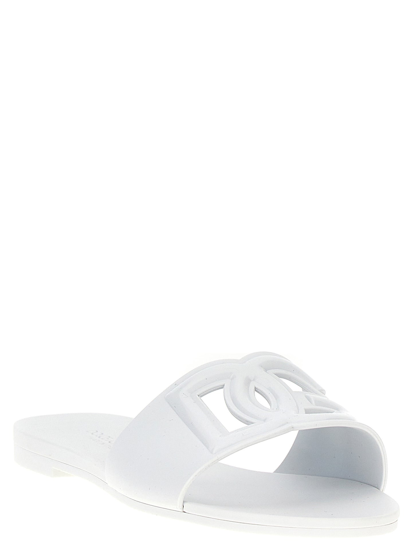 White Plastic Slides