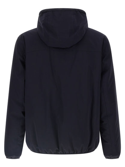 Blue Polyamide Shell Jacket