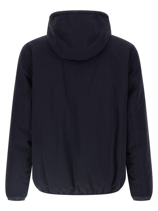 Blue Polyamide Shell Jacket