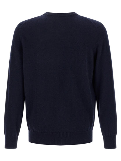 Blue Cashmere Cardigan