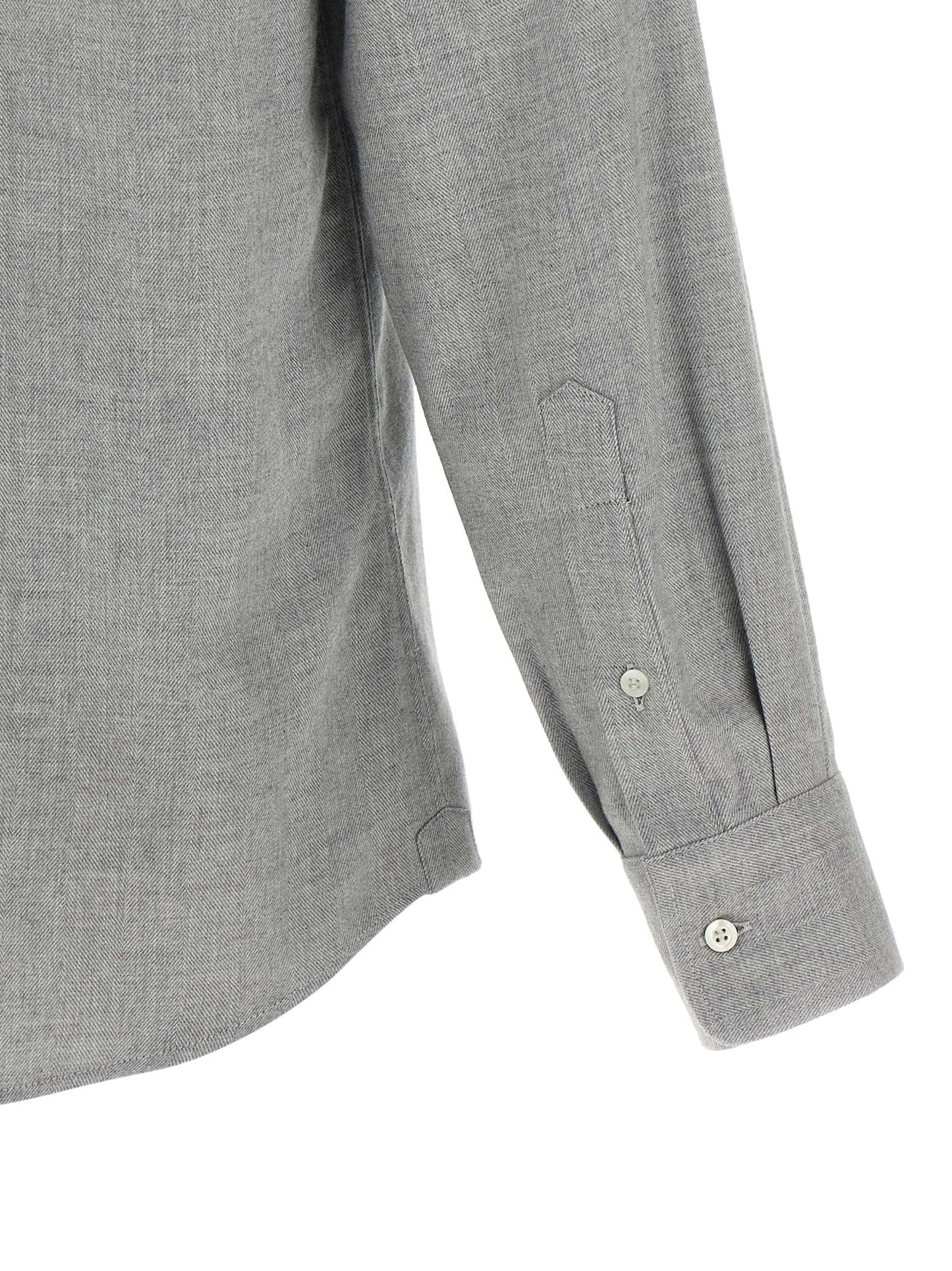 Gray Cotton Blouse