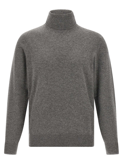 Gray Cashmere Cardigan