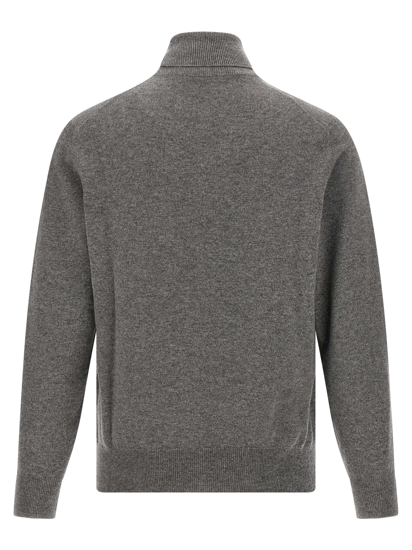Gray Cashmere Cardigan