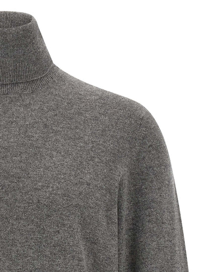 Gray Cashmere Cardigan